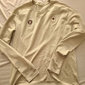 Lululemon Team Canada Metal Vent Long Sleeve